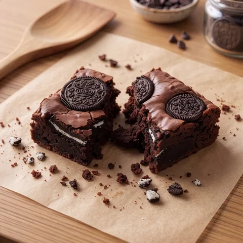 Cookie and Cream Brownie, photograph 2