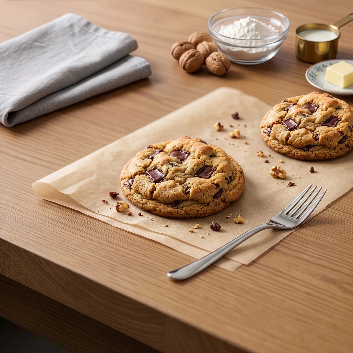 Walnut Chocolate Cookie