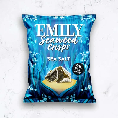 EMILY Seaweed Crisps Sea Salted 18g