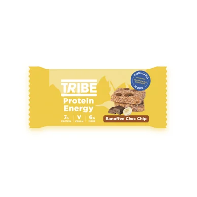 TRIBE Banoffee Choc Chip Protein Energy Flapjack 50g